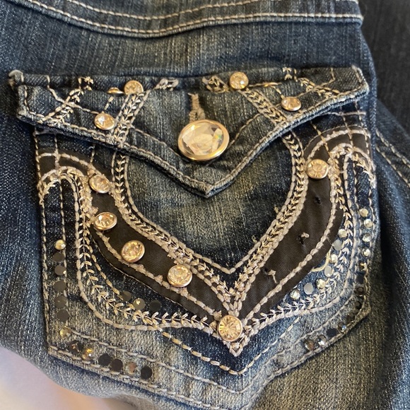 Premium Spice woman’s jeans size 9 Juniors. Like New - Picture 6 of 8